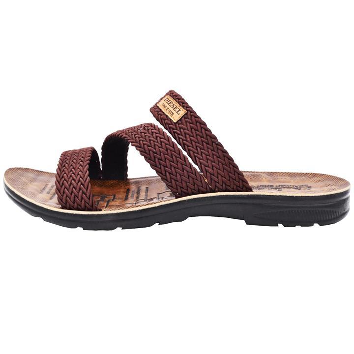 صندل مردانه شهپر مدل شارلوت کد 3333 رنگ قهوه ای